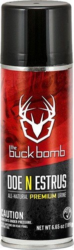 BUCK BOMB DEER LURE DOE 'N - ESTRUS 6.65 OZ AEROSOL
