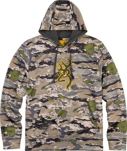 BROWNING TECH HOODIE LS OVIX - XX-LARGE