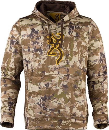 BROWNING TECH HOODIE LS - AURIC CAMO X-LARGE