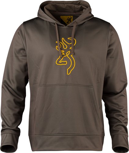 BROWNING TECH HOODIE LS - MAJOR BROWN X-LARGE