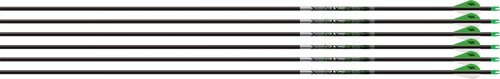 EASTON AXIS 5MM 340 W/ HALFOUT - 6-PACK W/ 2" BLAZER VANES