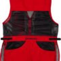 BROWNING MESH SHOOTING VEST - R-HAND LG BLACK/RED TRIM