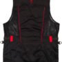 BROWNING ACE SHOOTING VEST - R-HAND LG BLACK/RED TRIM