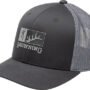 BROWNING CAP ELK RIDGE 110MESH - BACK REC PATCH BLACK/GRAY