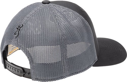 BROWNING CAP ELK RIDGE 110MESH - BACK REC PATCH BLACK/GRAY