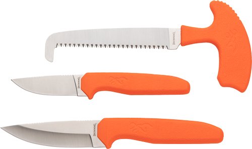 3220553 BROWNING KNIFE SHARP RIDGE 3PC - COMBO W/NYLON SHEATH