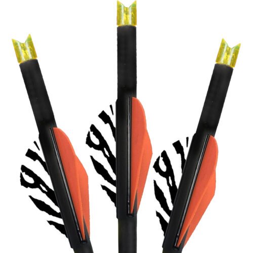 37998_1.jpg Lumenok Carbon Crossbow Bolts 22 in. HD Orange Moon Nocks 3 pk.