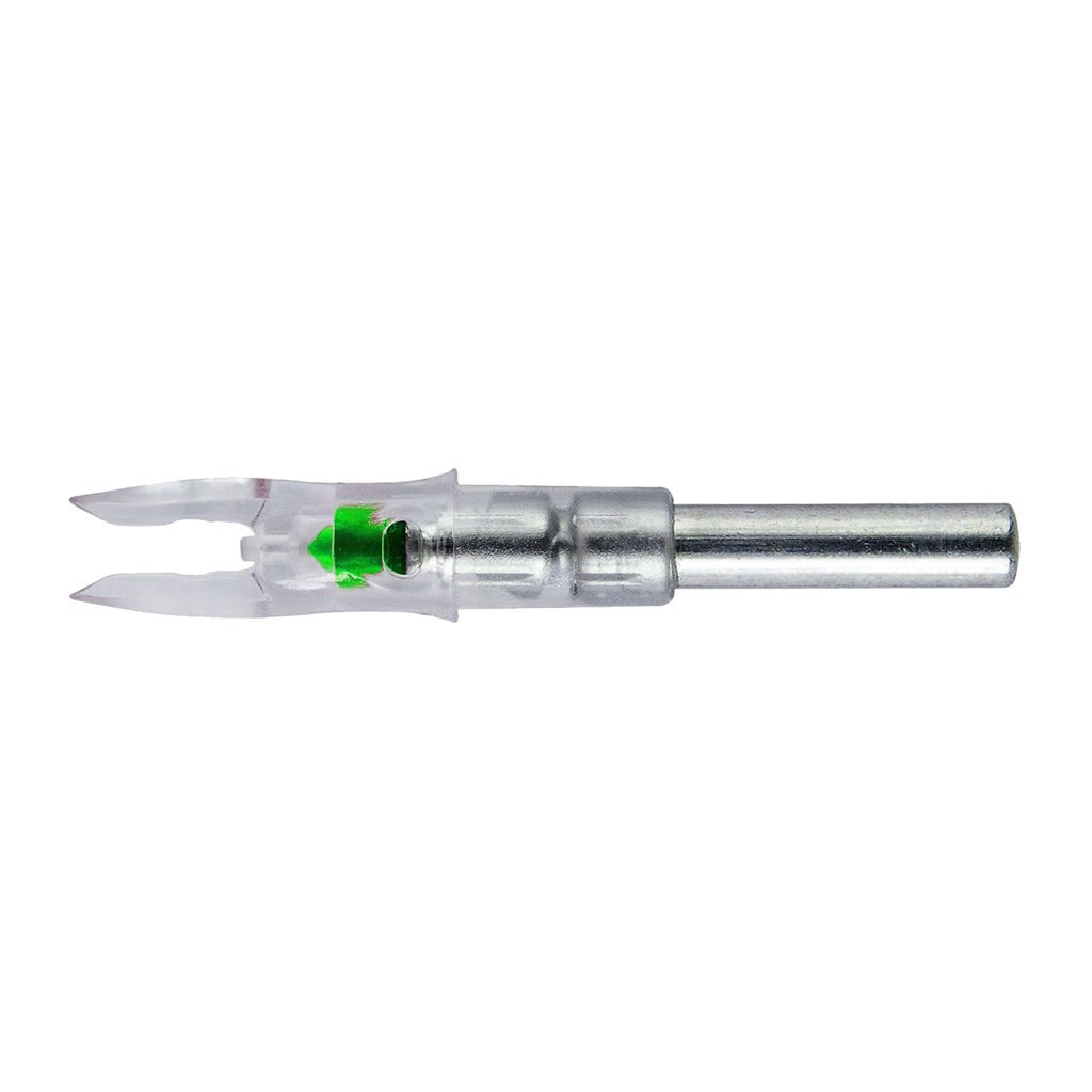45083_1.jpg Nockturnal Lighted Nocks Green Gold Tip 3 pk.
