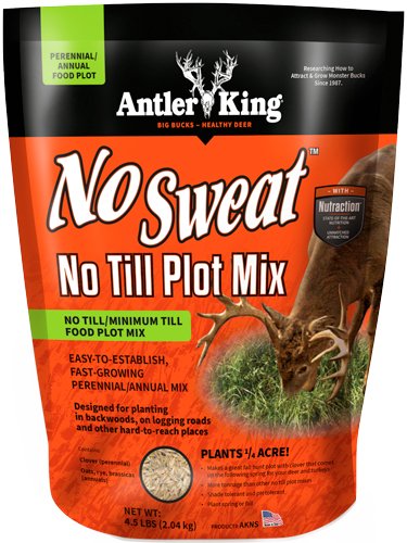 45NS_1.jpg ANTLER KING NO-SWEAT NO-TILL - 1/4 ACRE 4.5LB SPRING/FALL