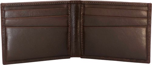 CAMELEON S&W MEN'S FRONT POCKT - BI-FOLD WALLET BROWN