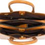 49692_OPEN.jpg CAMELEON NATALIE PURSE - CONCEALED CARRY BAG TAN