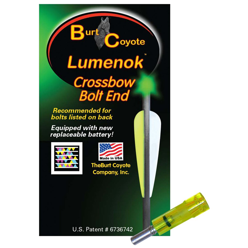 49997_1.jpg Lumenok Crossbow Nocks Green Flat Gold Tip 3 pk.