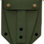 RED ROCK MILITARY TRI-FOLD - SHOVEL W/ CASE 23" OPEN BLACK