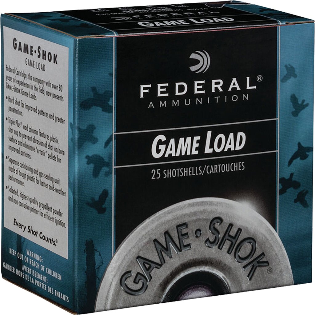 609221_1.jpg Federal Game-Shok Upland Load 12 Gauge 2.75 in. 1 oz. 7.5 Shot 25 rd.