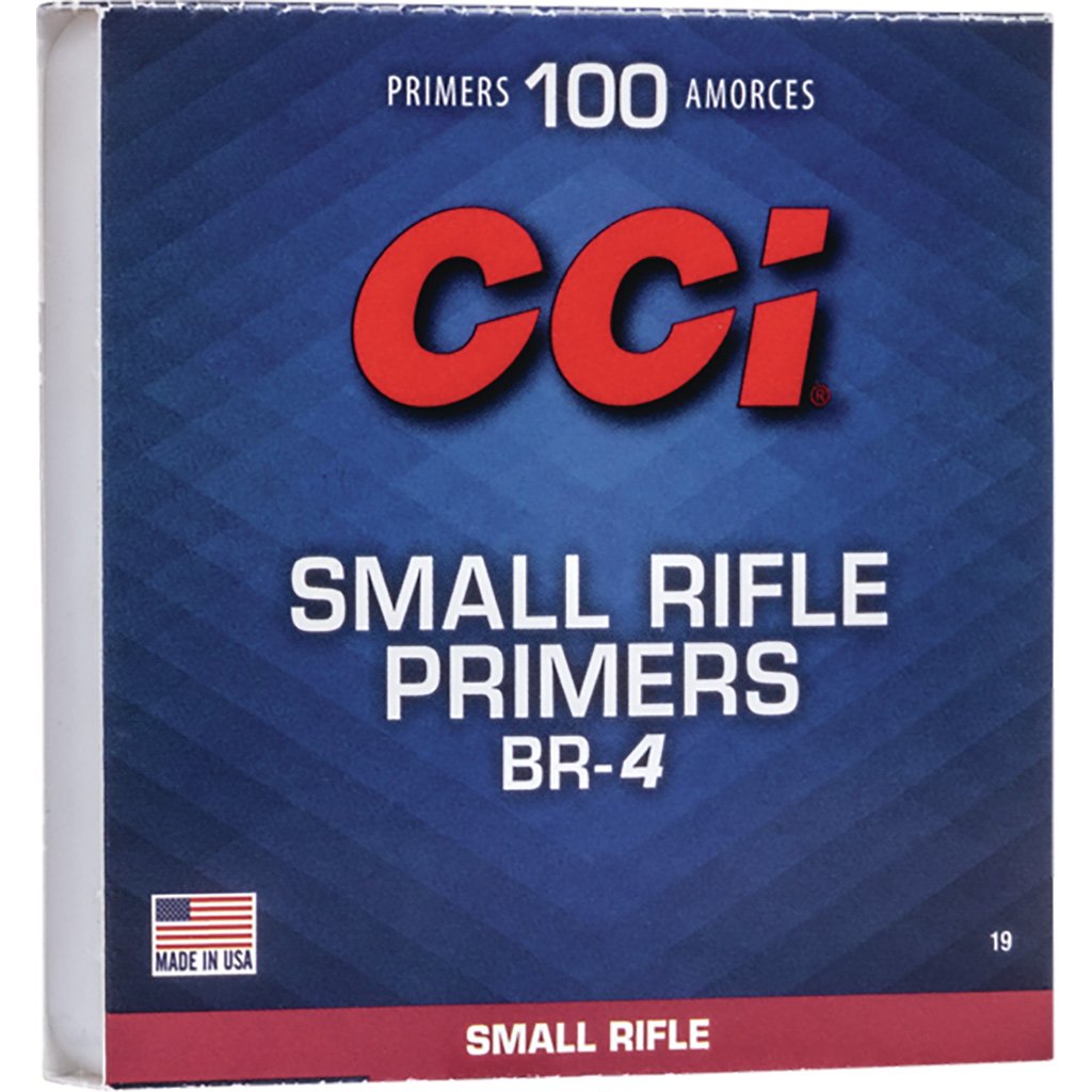 CCI Rifle Bench Rest Primers Small 100 ct. HAZ