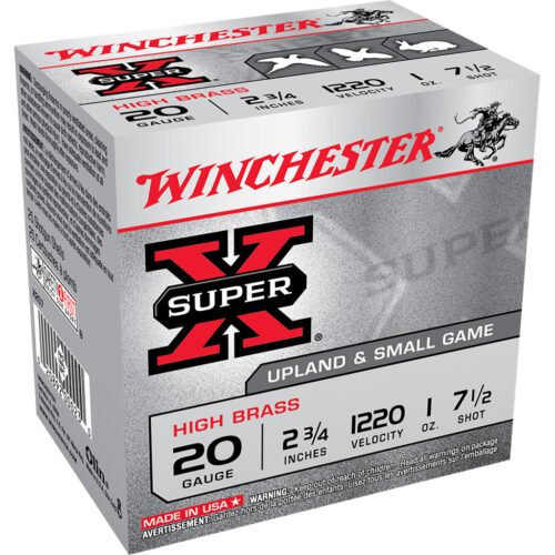 609914_1.jpg Winchester Super-X High Brass Heavy Game Load 20 ga. 2.75 in. 1 oz. 7.5 Shot 25 rd.