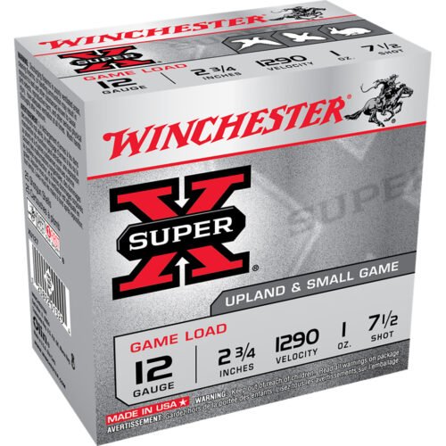 610000_1.jpg Winchester Super-X Game Load 12 ga. 2.75 in. 1 oz. 7.5 Shot 25 rd.