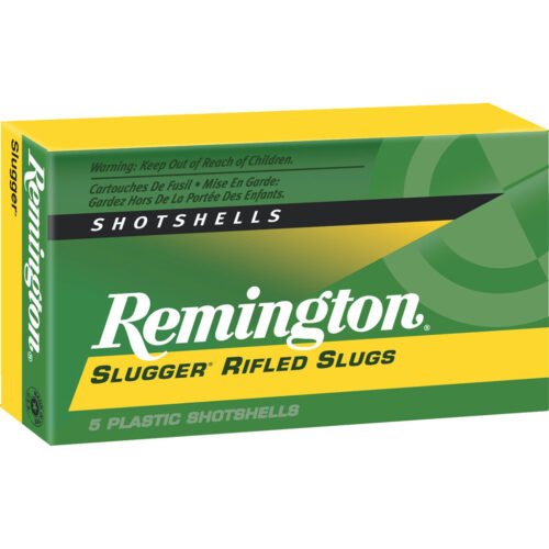 Remington Slugger Rifled Slugs 12 ga. 3 in. 1 oz. Rifled Slug 5 rd.