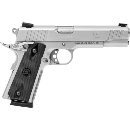 611791_1.jpg Taurus 1911 Pistol 45 ACP 5 in. Stainless 8+1 Black Synthetic