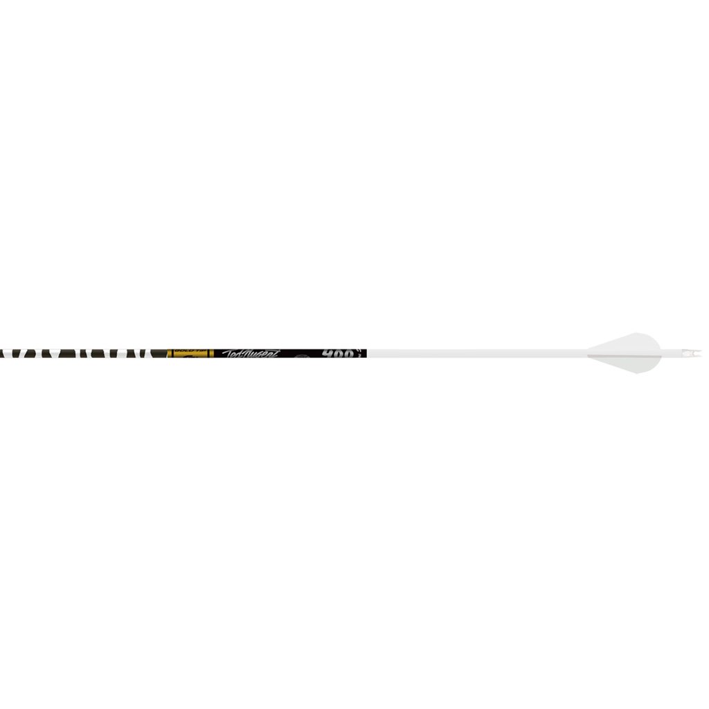 64225_1.jpg Gold Tip Ted Nugent Arrows White 300 Raptor Vanes 6 pk.