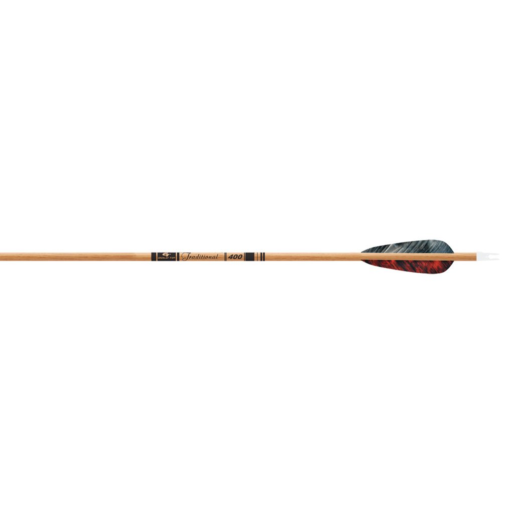 64234_1.jpg Gold Tip Traditional Arrows 500 4 in. Feathers 6 pk.