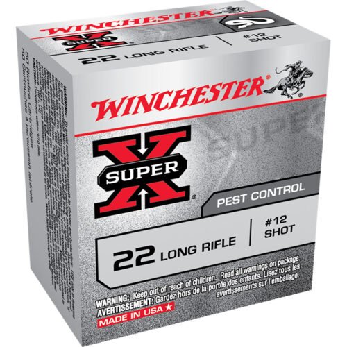 Winchester Super-X Rimfire Ammo 22 LR 40 gr. Birdshot 50 rd.
