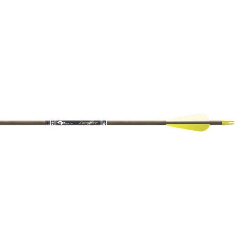 70074_1.jpg Gold Tip Lightning Arrows Black 2.5 in. Vanes 6 pk.