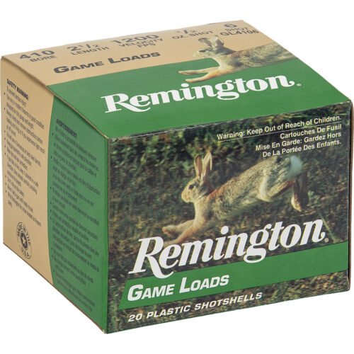 700821_1.jpg Remington Game Loads 410 ga. 2.5 in. 6 Shot 20 rd.