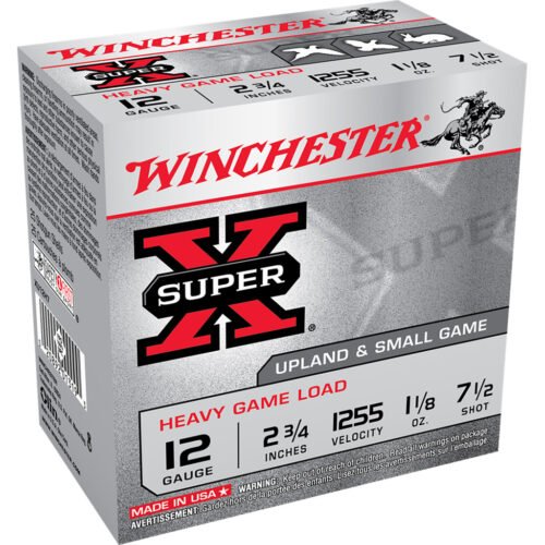701825_1.jpg Winchester Super-X Heavy Game Load 12 ga. 2.75 in. 1 1/8 oz. 7.5 Shot 25 rd.