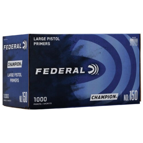 Federal Pistol Primers Large 1000 ct. HAZ