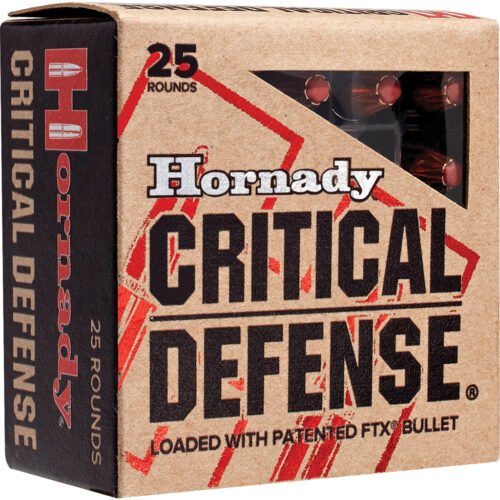 Hornady Critical Defense Pistol Ammo 380 ACP 90 gr. Flex Tip eXpanding 25 rd.