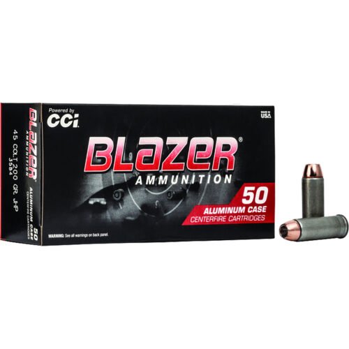 702414_1.jpg CCI Blazer Pistol Ammo 45 Colt 200 gr. Jacketed Hollow Point 50 rd.
