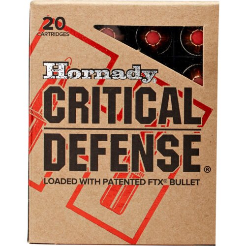 704410_1.jpg Hornady Critical Defense Pistol Ammo 45 ACP 185 gr. Flex Tip eXpanding 20 rd.