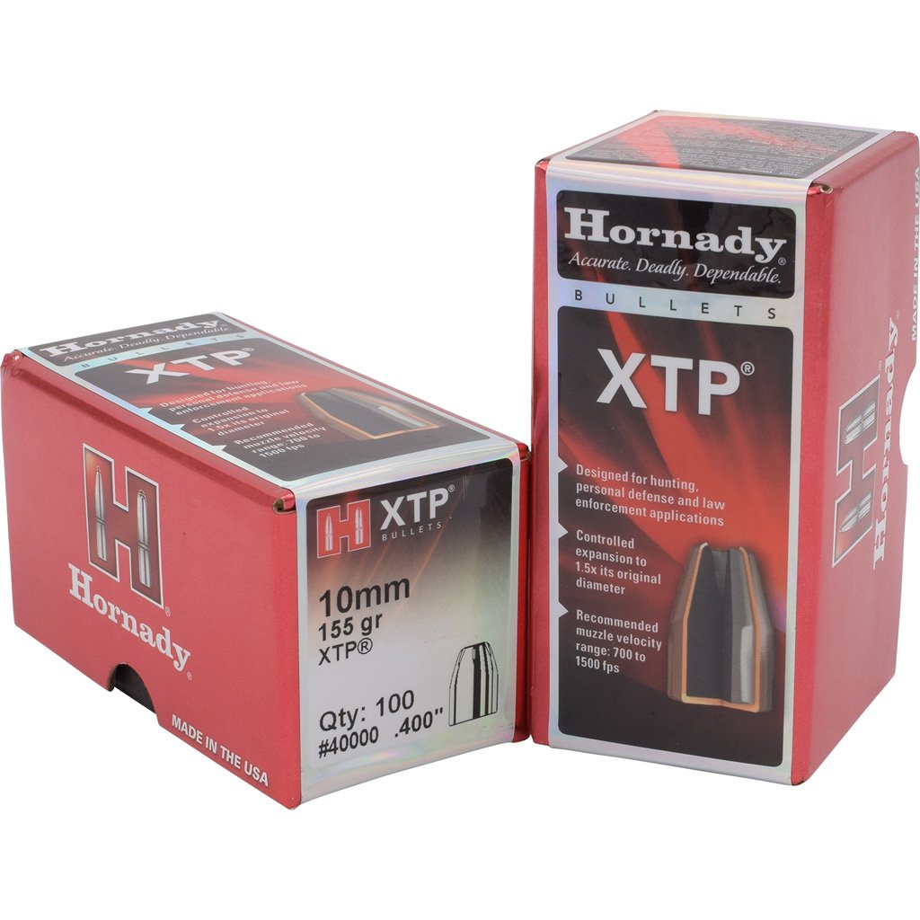 705031_1.jpg Hornady HP/XTP Bullets 10 mm. .40 cal. 155 gr. 100 pk.