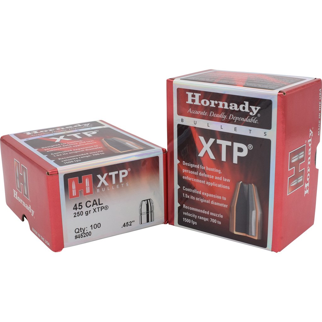 705037_1.jpg Hornady HP/XTP Bullets 45 cal. 250 gr. 100 pk.