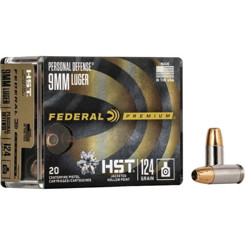 707283_1.jpg Federal Premium Personal Defense Pistol Ammo 9mm Luger 124 gr. HST Jacketed HP 20 rd.