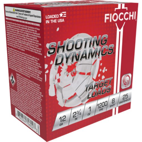 709553_1.jpg Fiocchi Shooting Dynamics Light Dynamic Load 12 ga. 2.75 in. 1 oz. 8 Shot 25 rd.