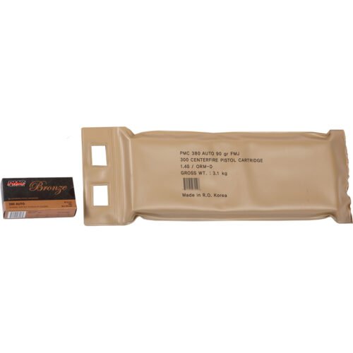 PMC Bronze Pistol Ammo Battle Pack 380 ACP FMJ 90 gr. 300 rd.