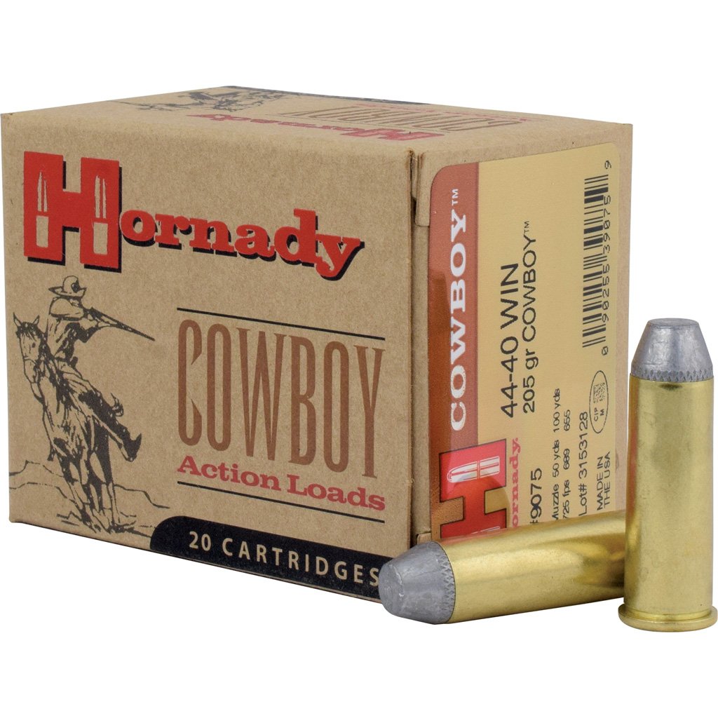 711986_1.jpg Hornady Custom Cowboy Pistol Ammo 44-40 Win 205 gr. Cowboy 20 rd.