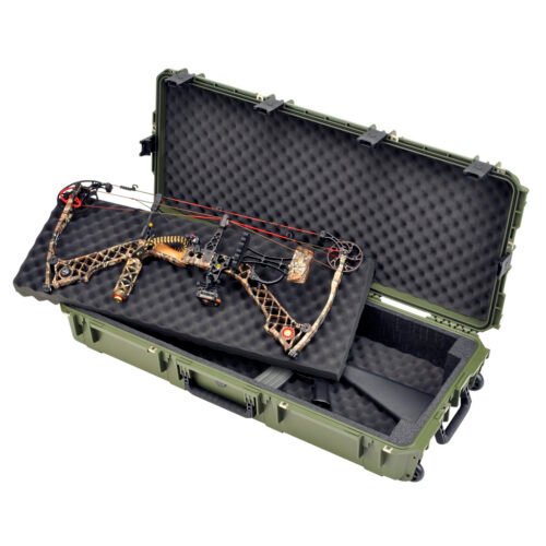 SKB iSeries Double Bow/Rifle Case Green 42 in.