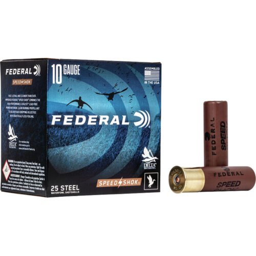 715403_1 Federal Speed-Shok Load 10 Gauge 3.5 in. 1 1/2 oz. 2 Shot 25 rd.