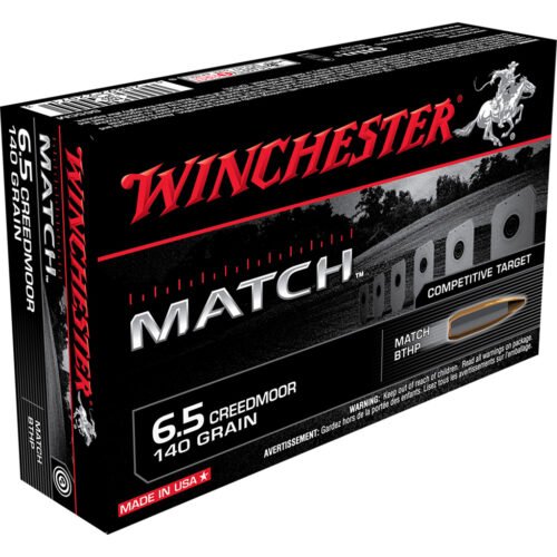 716992_1.jpg Winchester Match Rifle Ammo 6.5 Creedmoor 140 gr. MatchKing BTHP 20 rd.