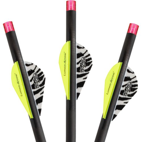 74390_1.jpg Lumenok Crossbow Bolts 20 in. Pink Flat 3 pk.