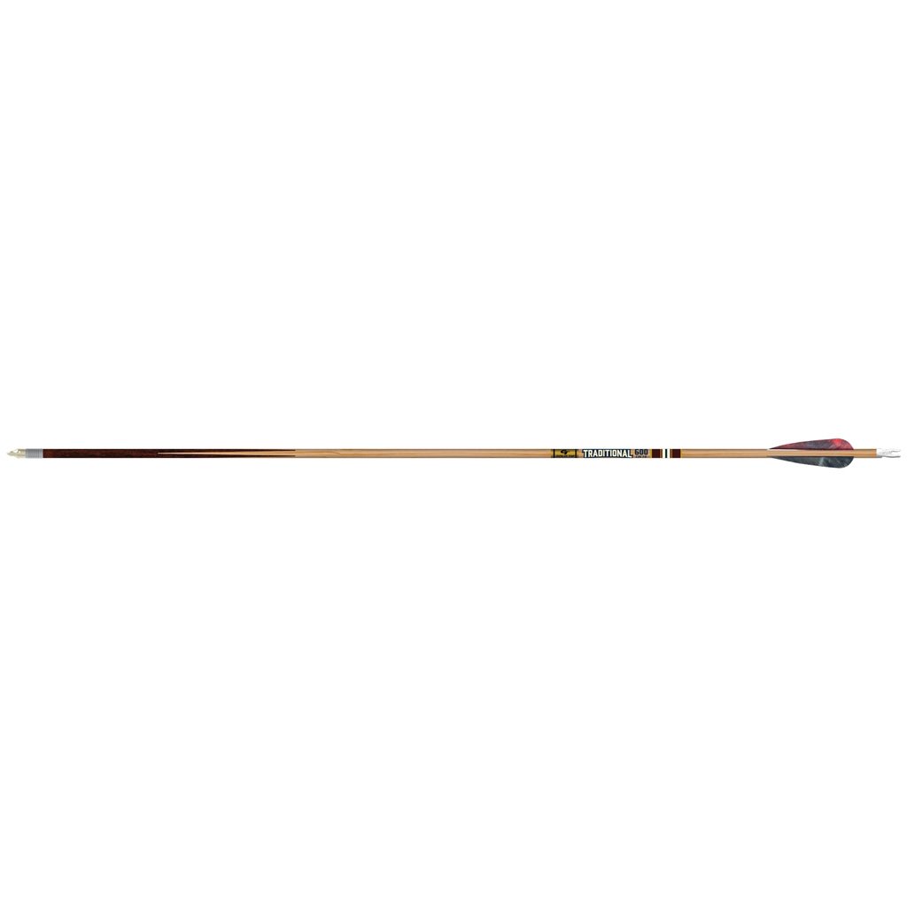 76305_1.jpg Gold Tip Traditional Classic Arrows 500 4 in. Feathers 6 pk