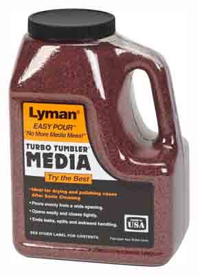 LYMAN TURBO POLISHING MEDIA - TREATED WALNUT SHELLS 3 LBS