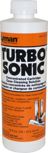 LYMAN TURBO SONIC CASE - CLEANING SOLUTION 16OZ BOTTLE