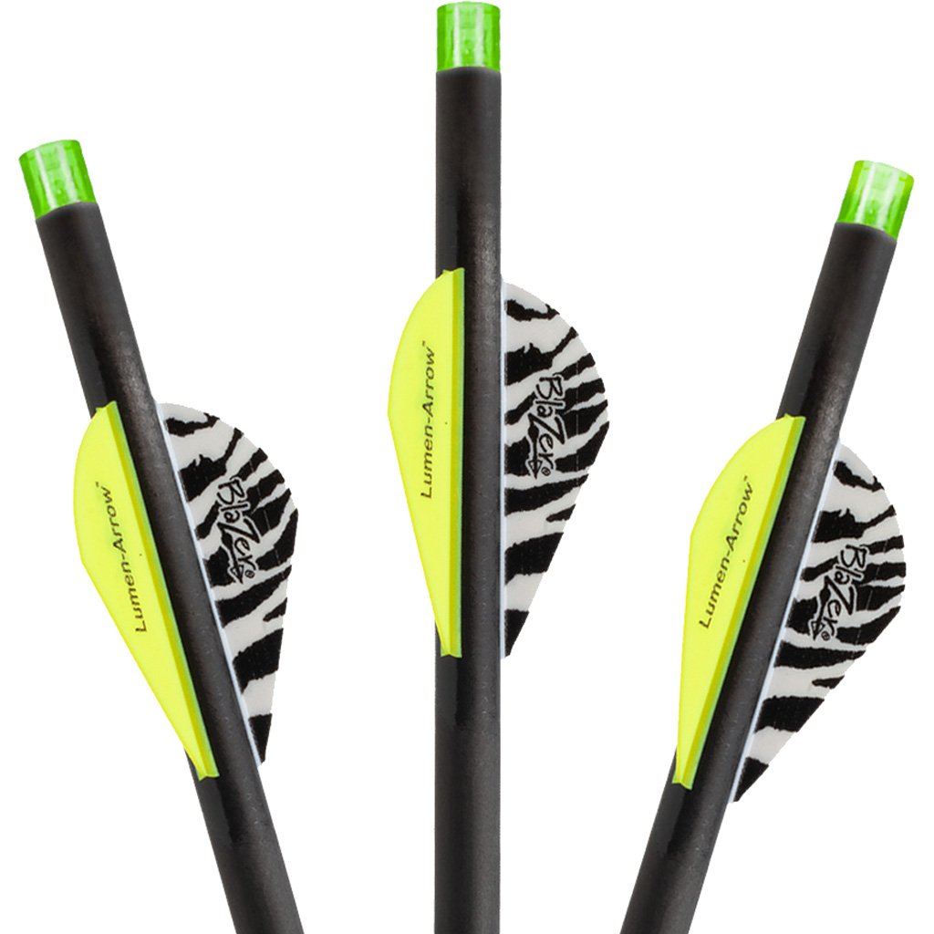 80203_1.jpg Lumenok Carbon Crossbow Bolts 20 in. Green Flat Nocks 3 pk.