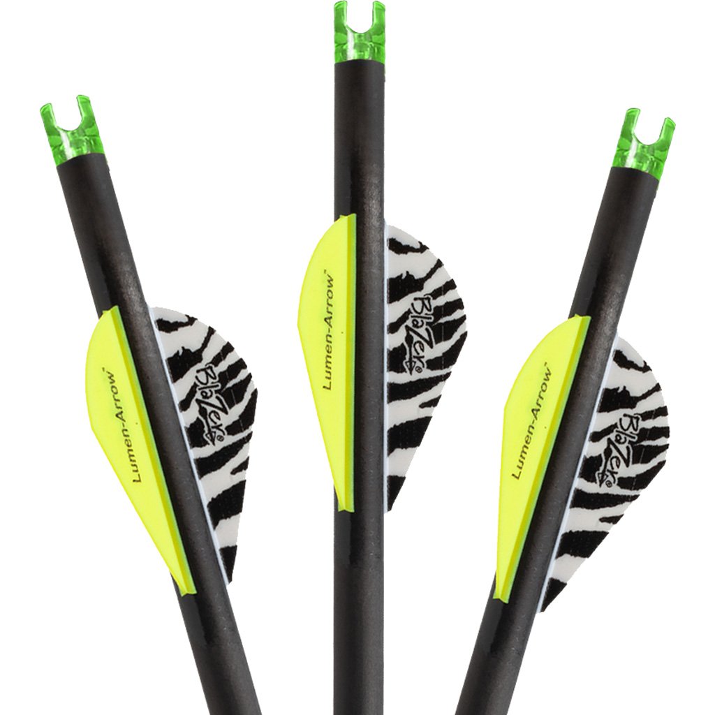 80204_1.jpg Lumenok Crossbow Bolts 20 in. Green Capture Nocks 3 pk.
