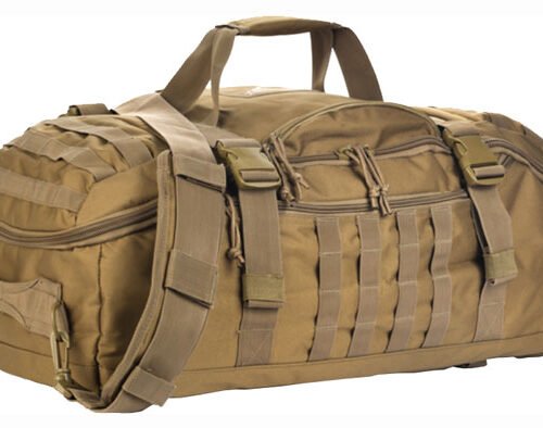 RED ROCK TRAVELER DUFFLE BAG - BACKPACK OR LUGGAGE COYOTE