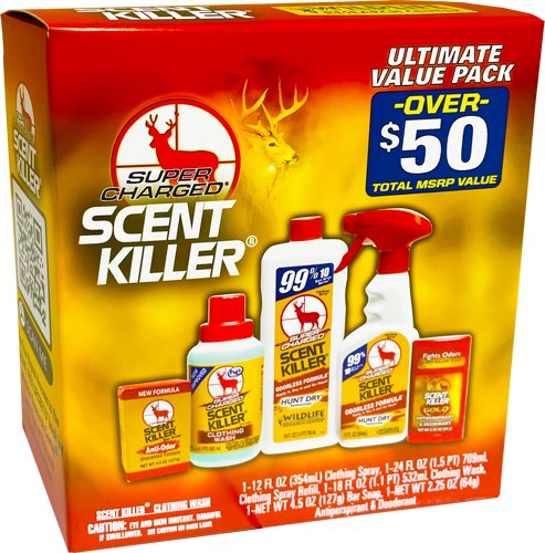 WRC PERSONAL CARE COMBO KIT - SCENT KILLER SUPER CHARGED